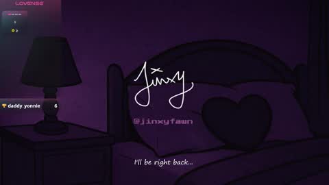jinxyfawn online show from February 13, 2026, 11:01 pm