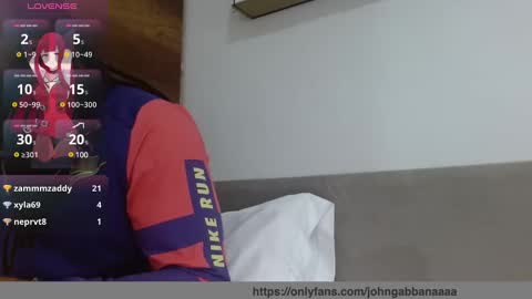 Snapshot of johngabbanaaaa chatting on February 24, 2025, 7:09 pm John Gabbana online show from February 24, 2025, 7:09 pm