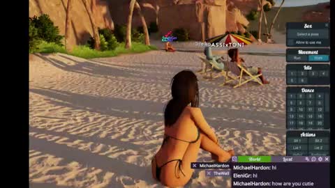 EleniGr online show from September 21, 2025, 7:26 pm