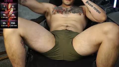 Snapshot of just_hairy_man chatting on June 17, 2026, 6:31 pm Kurt online show from June 17, 2026, 6:31 pm