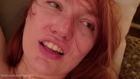 Snapshot of karathemagic chatting on March 8, 2025, 10:54 am I am here around 5am GMT karathemagic online show from March 8, 2025, 10:54 am