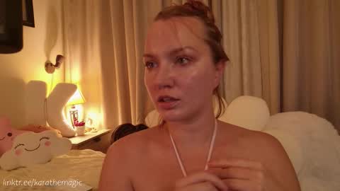 Snapshot of karathemagic chatting on January 8, 2026, 3:03 pm I am here around 5am GMT karathemagic online show from January 8, 2026, 3:03 pm