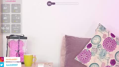 Snapshot of karolinahil chatting on March 13, 2026, 4:41 am karolinahill online show from March 13, 2026, 4:41 am