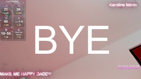 Snapshot of karoline_marin chatting on January 24, 2025, 1:13 am Karoline online show from January 24, 2025, 1:13 am