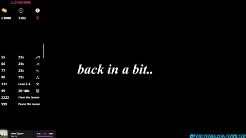 Katie online show from February 15, 2026, 5:20 pm