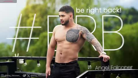 Angel Falconer online show from July 25, 2026, 12:20 am
