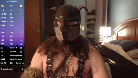 kinkywolf87 online show from January 17, 2025, 12:20 am