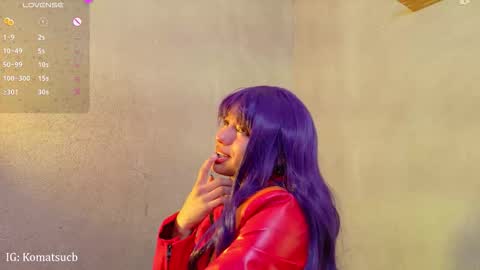  Komatsu Lilith online show from February 7, 2026, 1:15 pm