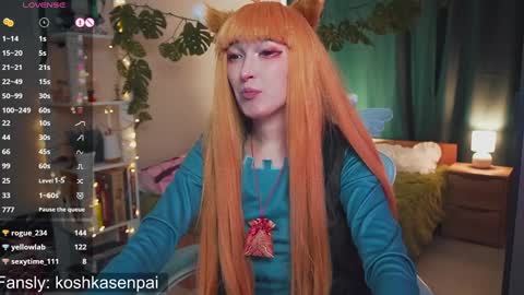 koshkasenpai online show from February 2, 2025, 7:09 am