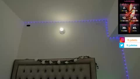 Juliette online show from February 8, 2026, 9:18 pm