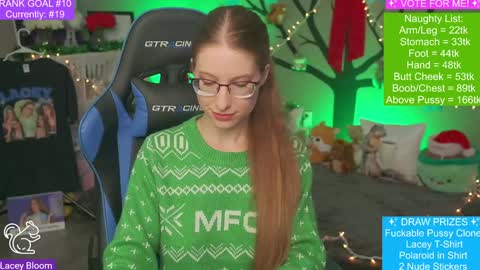 Lacey Bloom online show from December 24, 2024, 1:27 am