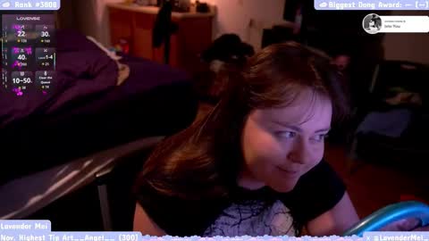 LavenderMei online show from December 19, 2025, 1:12 am