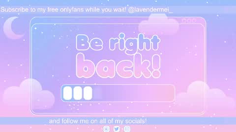 Snapshot of lavendermei chatting on May 7, 2026, 7:08 pm LavenderMei online show from May 7, 2026, 7:08 pm