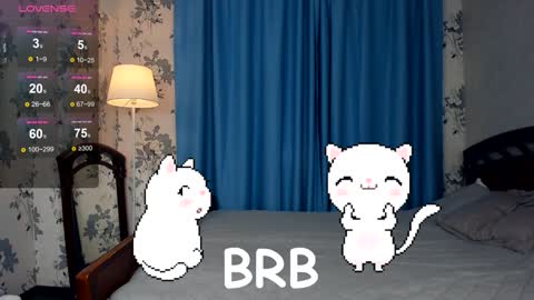 Hey hey our name is Mia  Elfy Lovense is active time to play   PVT IS OPEN  online show from January 19, 2025, 1:12 pm