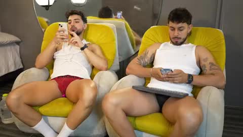 Liam  Luca online show from February 18, 2025, 12:49 pm