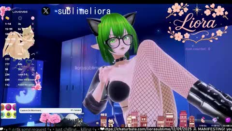 im Liora uwu   online show from September 13, 2025, 4:34 am