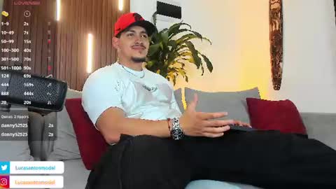 Snapshot of lucasanto_ chatting on July 6, 2026, 4:53 am LUCA SANTOS online show from July 6, 2026, 4:53 am