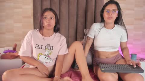 Snapshot of luci_and_sofi chatting on January 24, 2025, 11:56 pm Luciana Ramirez Sofia Collins online show from January 24, 2025, 11:56 pm
