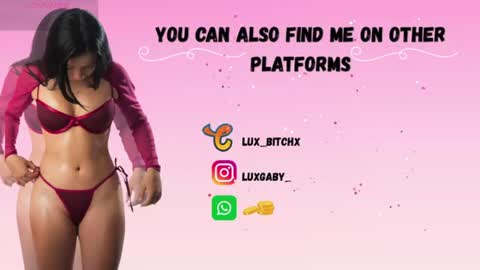 Snapshot of lux_bitchx chatting on July 25, 2026, 3:26 am lux_bitchx online show from July 25, 2026, 3:26 am