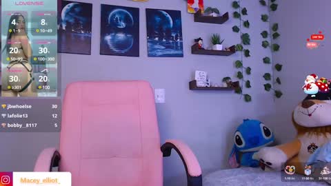 Macey Elliot Modelo Independiente online show from December 23, 2024, 2:45 am