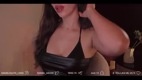 Snapshot of mamiemeow chatting on July 18, 2026, 2:21 pm Your Miss Alice online show from July 18, 2026, 2:21 pm