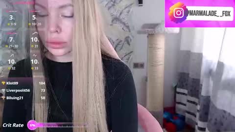 Marmalade Fox online show from March 14, 2026, 8:53 am