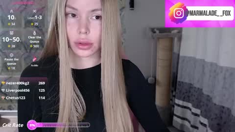 Marmalade Fox online show from March 27, 2026, 7:57 pm