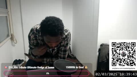 Masterdomfuck online show from March 2, 2025, 10:38 pm