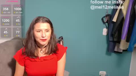 Melissa online show from July 31, 2026, 9:03 pm