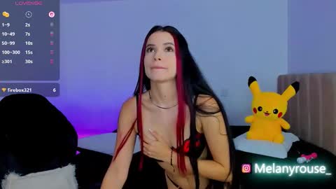 melanyrouse1 online show from October 25, 2025, 8:36 pm