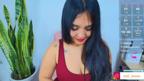 Snapshot of meli__brown chatting on April 24, 2026, 5:10 am Independent model online show from April 24, 2026, 5:10 am