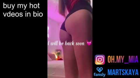 Snapshot of mia4sin chatting on June 22, 2026, 10:01 am Mia Martskaya online show from June 22, 2026, 10:01 am