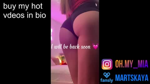 Snapshot of mia4sin chatting on June 29, 2026, 11:32 am Mia Martskaya online show from June 29, 2026, 11:32 am