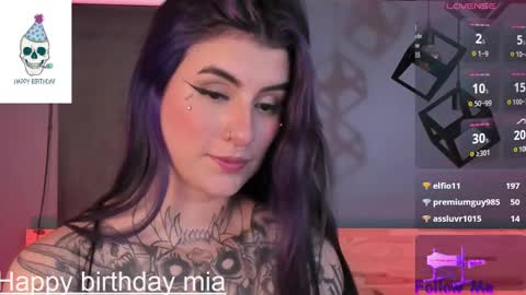 Snapshot of mia_jagger chatting on December 6, 2024, 12:23 am Val online show from December 6, 2024, 12:23 am