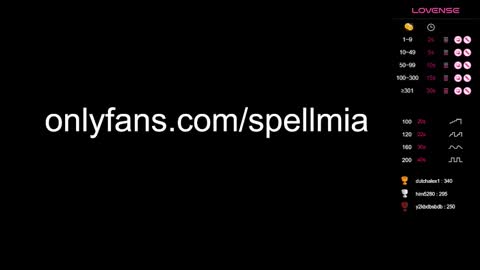 Mia  instagram miasspell online show from December 7, 2024, 12:41 am
