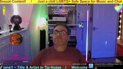 Professional Moderator  Mick Mickey online show from April 18, 2026, 4:11 pm