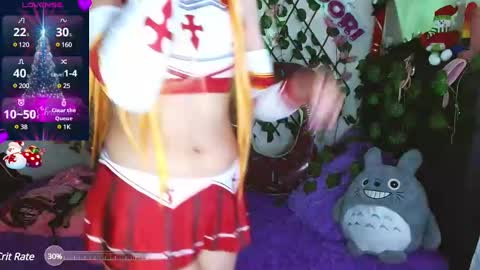 Midori 7u7 online show from December 12, 2024, 10:42 pm