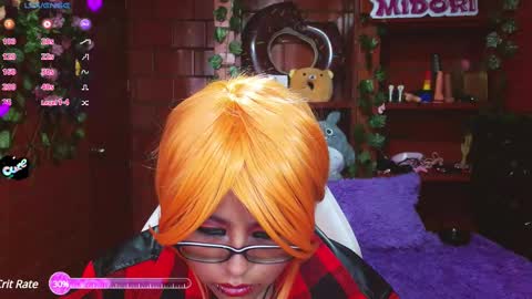 Midori 7u7 online show from March 4, 2025, 6:29 pm