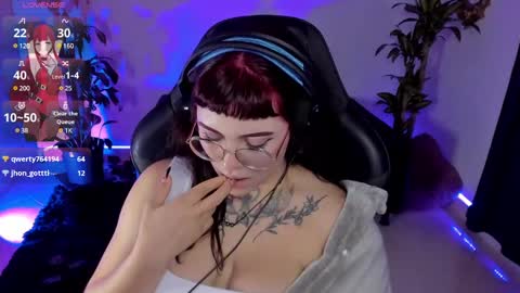 Snapshot of misscharlottte_18 chatting on February 6, 2025, 10:26 am Missy Charlottte.  Hey remember to give me a thumbs up ty online show from February 6, 2025, 10:26 am