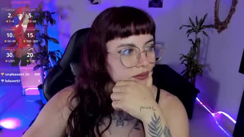 Snapshot of misscharlottte_18 chatting on March 6, 2025, 8:30 am Missy Charlottte.  Hey remember to give me a thumbs up ty online show from March 6, 2025, 8:30 am