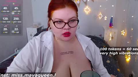 Snapshot of missmayaqueen chatting on February 25, 2025, 10:04 am Maya online show from February 25, 2025, 10:04 am