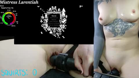 Mistress Larentiah online show from March 29, 2026, 9:04 pm