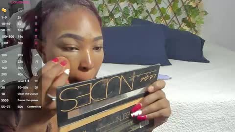 Snapshot of myblackdope_ chatting on October 12, 2025, 12:59 pm Samanta online show from October 12, 2025, 12:59 pm