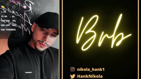 Snapshot of nikolahank1 chatting on February 19, 2025, 6:55 am Nikola Hank online show from February 19, 2025, 6:55 am