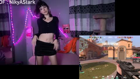 Snapshot of nikyastark chatting on April 9, 2026, 6:19 am Niky A Stark online show from April 9, 2026, 6:19 am