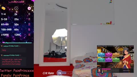 Pain Prince online show from December 3, 2024, 9:56 pm