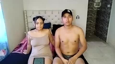 Paola 23 and Andres 25 online show from October 10, 2025, 3:55 pm