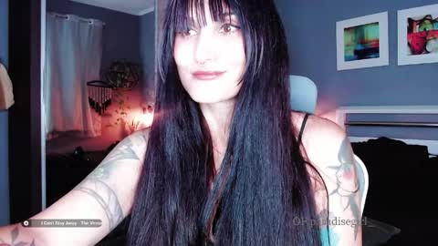 My alter ego Betinna Flowers - a tattooed Miss  -   Are you missing me come in here  -  online show from April 2, 2026, 9:34 pm