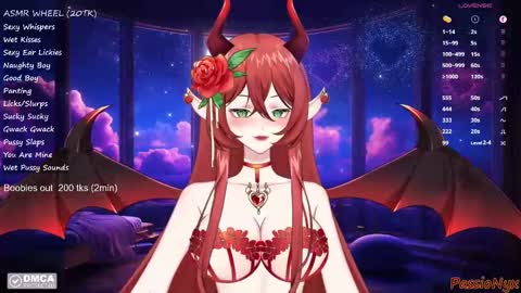 Succubus Nyx online show from January 4, 2025, 1:21 am