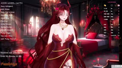 Succubus Nyx online show from February 3, 2025, 2:03 am